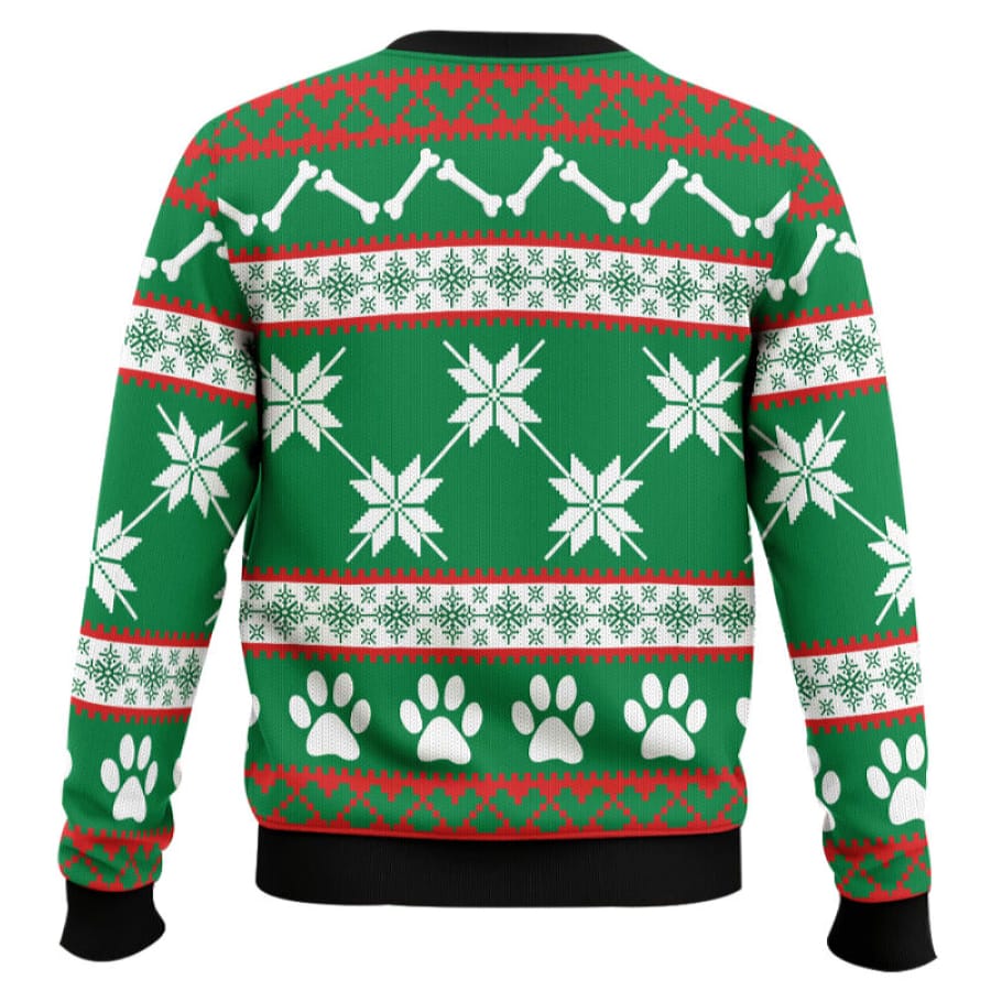 Alternative view of Bah Humpug Cute Pug Ugly Christmas Sweater