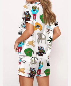 Alternative view of Baile Inolvidable Puerto Rico Satin Pajama Set