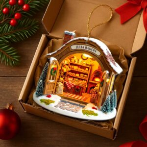 Bakery House Christmas Ornament Personalized Gifts for Bakers 02PGDT080825