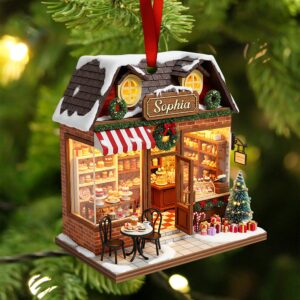 Bakery Miniature Christmas Ornament - Personalized Gifts For Baking Lovers 06PGQN281025