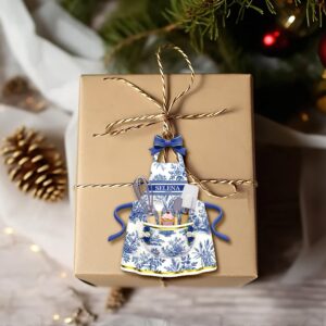 Alternative view of Baking Apron Ornament - Personalized Gifts For Cooking Lovers 01pglu071125