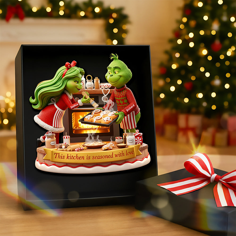 Baking Couple Christmas Ornament – Personalized Gifts For Couple 01paqn241025 - Image 3