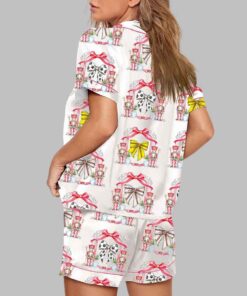 Alternative view of Ball Sports Christmas Art Pajama Set