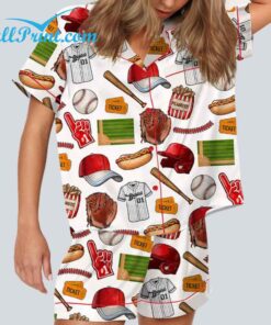 Baseball Player Pajama Set