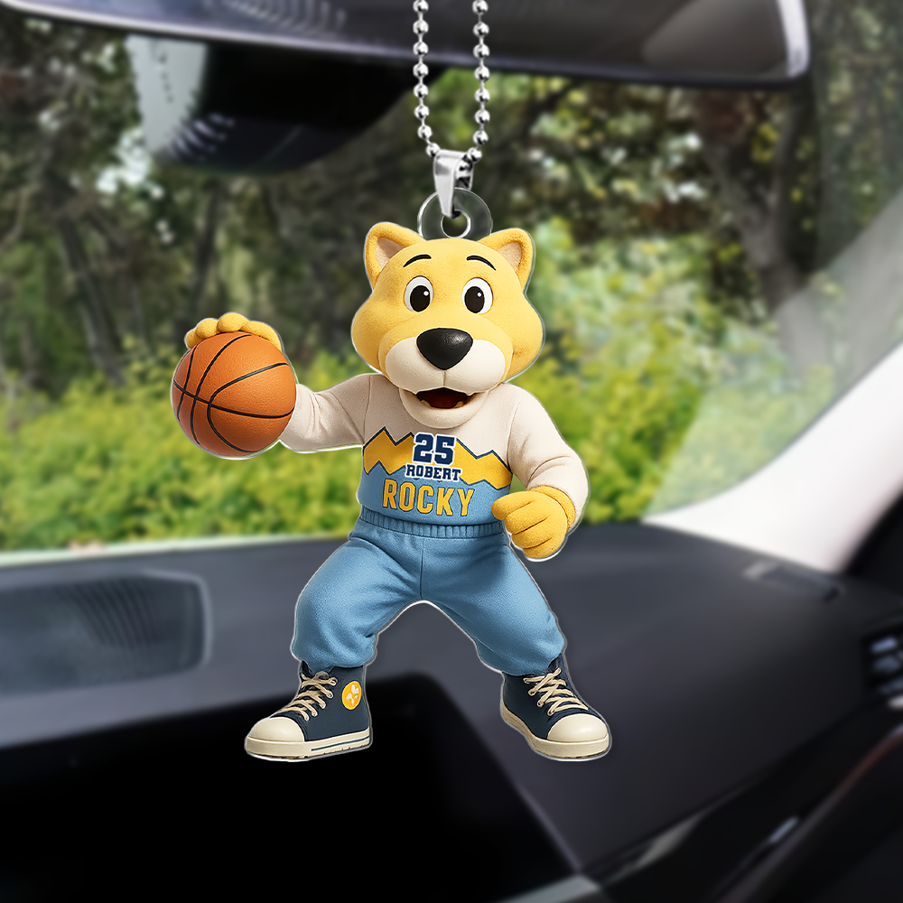 Basketball Car Ornament - Personalized Gifts For Basketball Lover 04HUPU140725