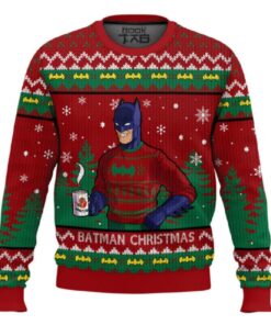 Batman Christmas Ugly Sweater