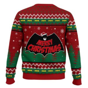 Alternative view of Batman Christmas Ugly Sweater