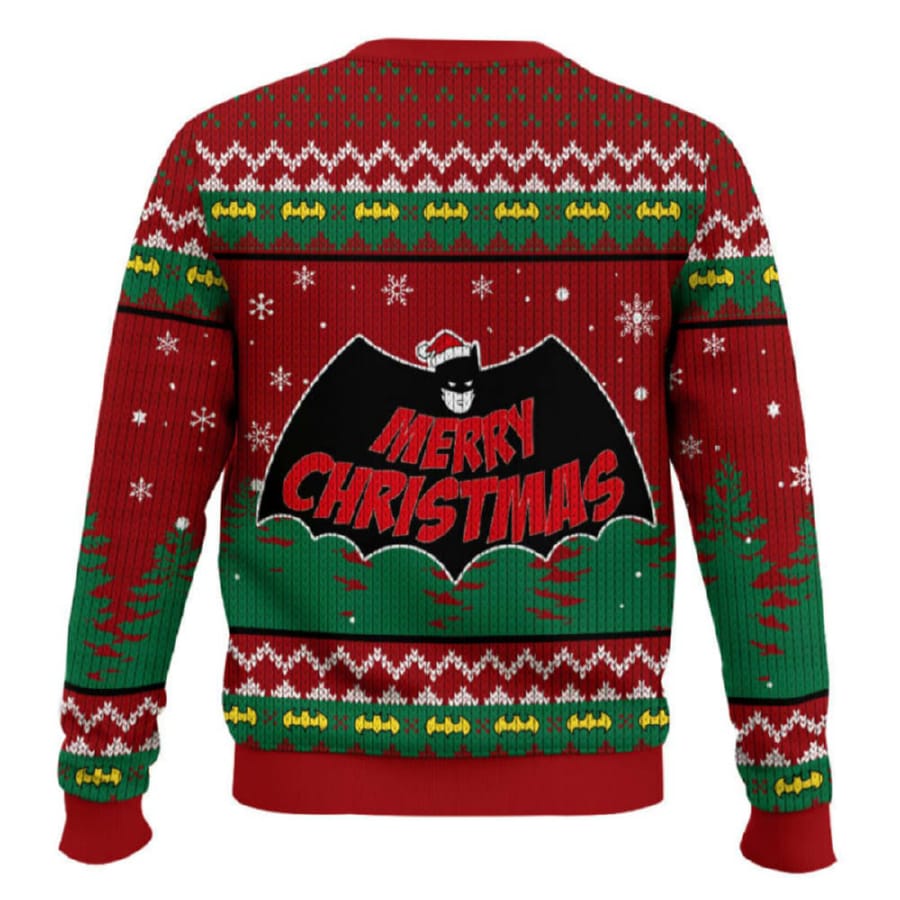 Alternative view of Batman Christmas Ugly Sweater