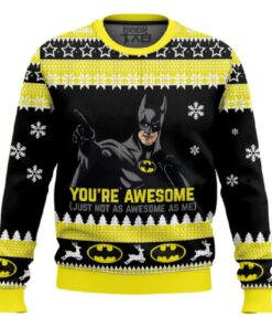 Batman You're Awesome Ugly Christmas Sweater