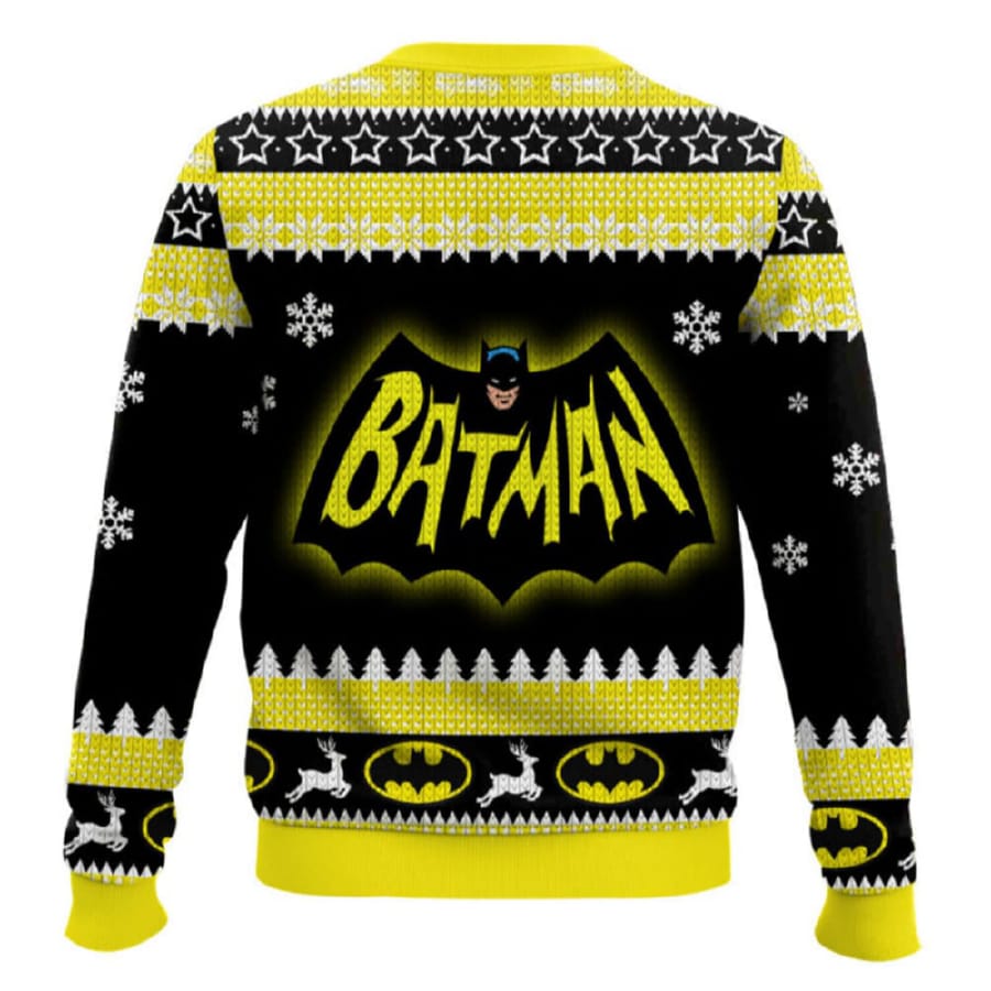 Alternative view of Batman You're Awesome Ugly Christmas Sweater