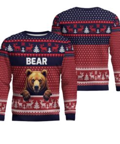 Bear Ugly Christmas Sweater 