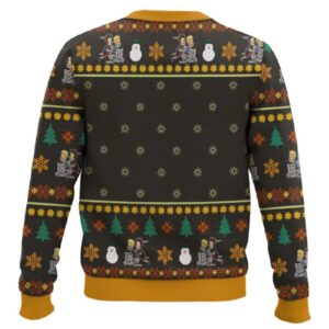 Alternative view of Beavis And Butthead Rock On Ugly Christmas Sweater