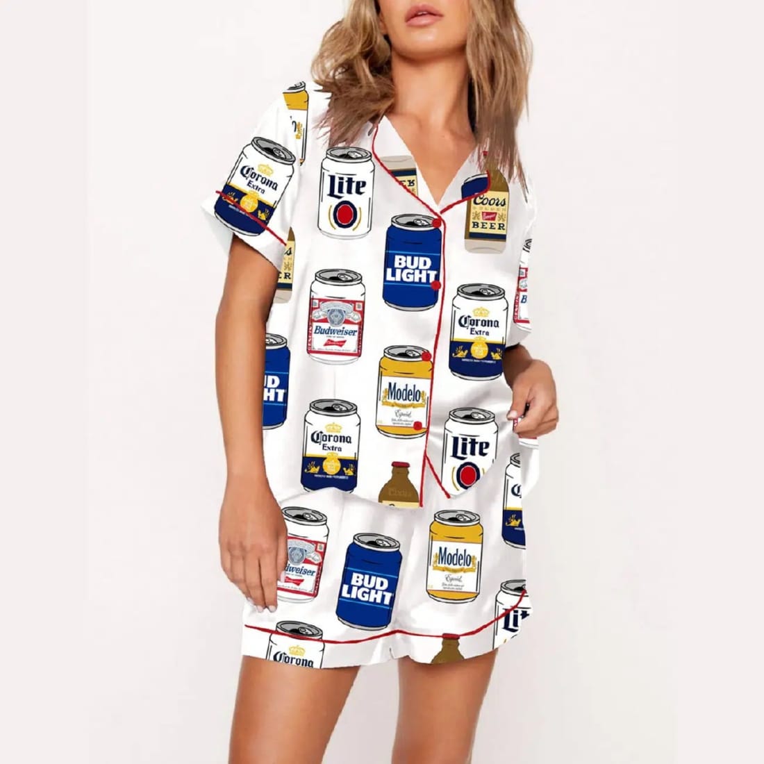 Beer Bottles Pajama Set - Image 2