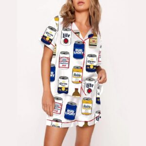 Alternative view of Beer Bottles Pajama Set