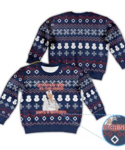 Alternative view of Better Be Kind To This Nurse Santa Is Watching Ugly Christmas Sweater