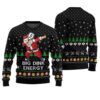 Big Dink Energy Santa Pickleball Christmas Sweater 