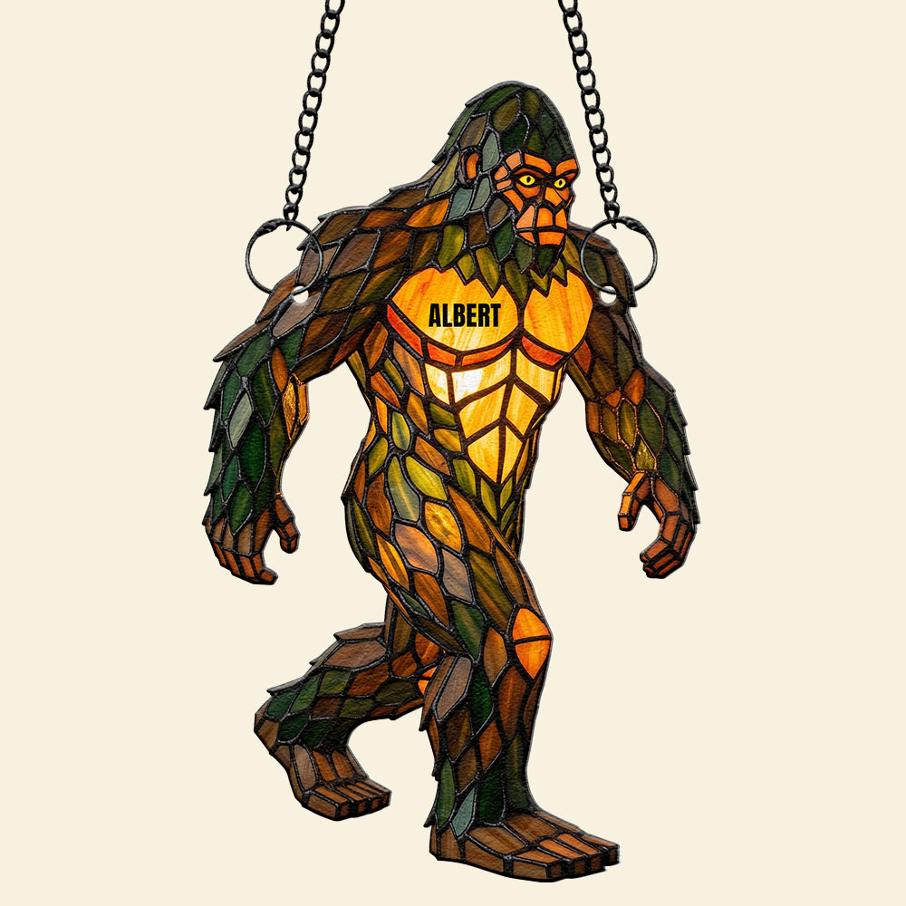 Bigfoot Suncatcher Ornament Personalized Gifts For Bigfoot Lovers 05NADT080725 - Image 3