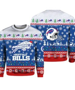 Alternative view of Bills 2025-2026 Rivalries Cold Christmas Sweater 