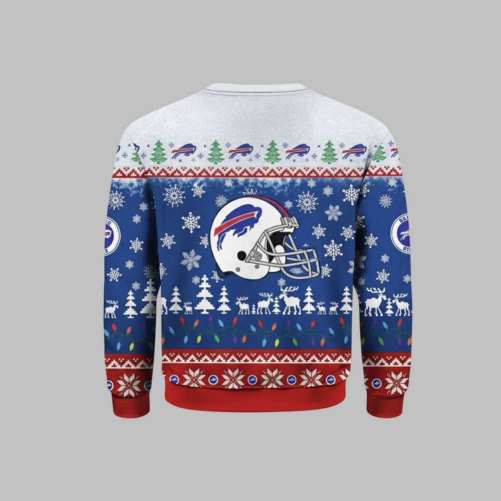 Bills Rivalries Cold 2025-2026 Christmas Sweater - Image 3