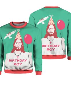 Birthday Boy Christmas Sweater 
