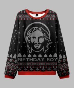 Alternative view of Birthday Boy Ugly Sweater 2025 Christmas 