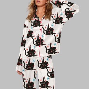 Black Cat Pajama Set