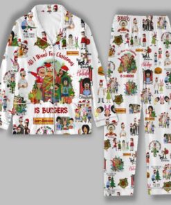 Alternative view of Bobs Burgers Christmas Pajamas Set