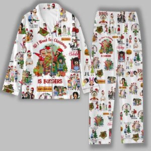 Alternative view of Bobs Burgers Christmas Pajamas Set