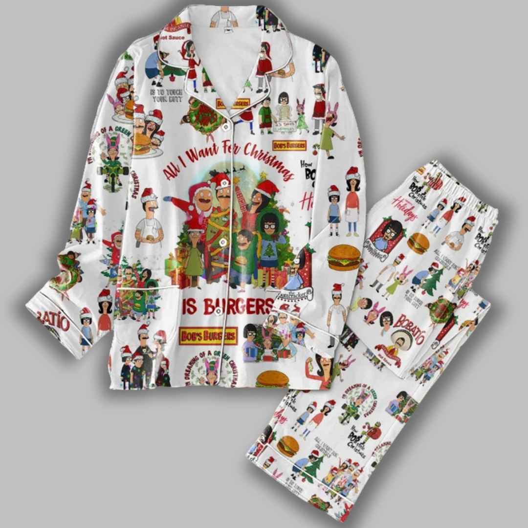 Bobs Burgers Christmas Pajamas Set