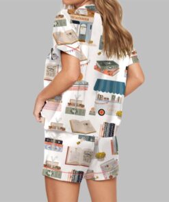 Alternative view of Book Lovers Pajama Set For Women