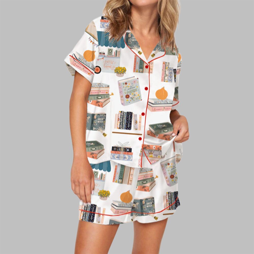 Book Lovers Pajama Set For Women