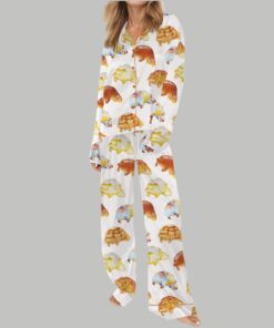 Alternative view of Bread Manatee Silky Satin Pajama Set
