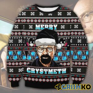 Breaking Bad Merry Crystmeth Ugly Sweater - Grishko.com