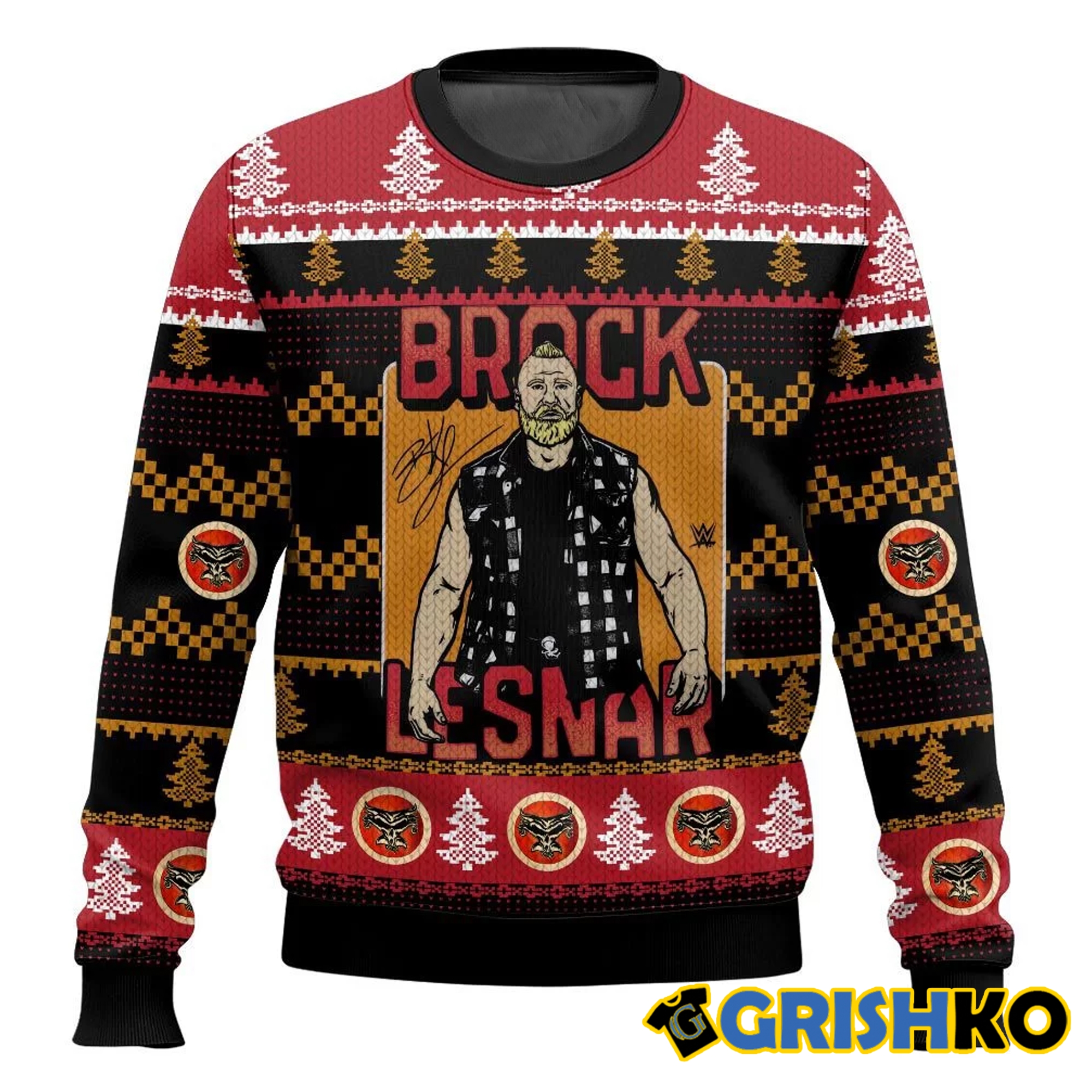 Brock Lesnar Ugly Sweater - Grishko.com