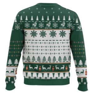 Alternative view of Buffalo Trace Titties Funny Ugly Christmas Sweater
