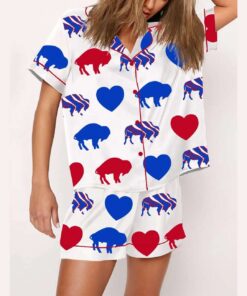 Buffalo Zubaz Football Pajama Set