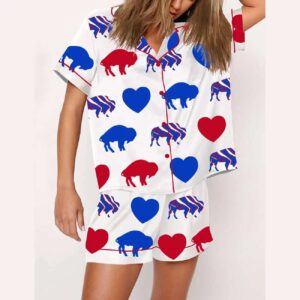 Buffalo Zubaz Football Pajama Set
