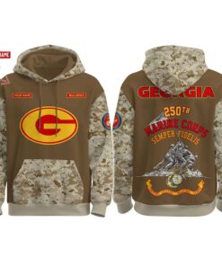 Bulldogs USMC 250th Birthday Hoodie 2025