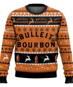 Bulleit Bourbon Ugly Christmas Sweater