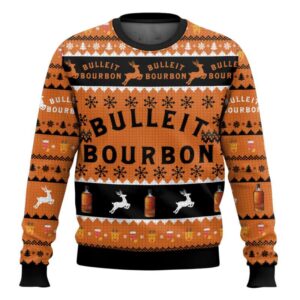Bulleit Bourbon Ugly Christmas Sweater