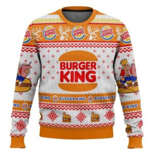 Burger King Ugly Sweater