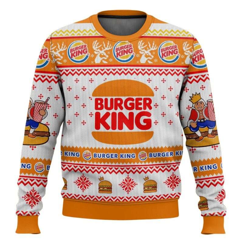 Burger King Ugly Sweater