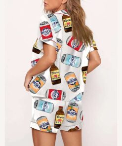 Alternative view of Busch Coors Whiskey Wine Lite Ultra Pajama Set