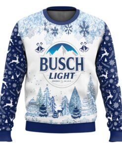 Busch Light Ugly Christmas Sweater