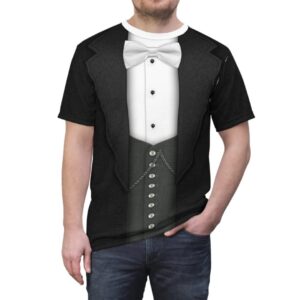 Butler Ghost Haunted Mansion Costume Shirt