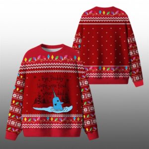Bye Buddy Hope You Find Your Dad Ugly Christmas Sweater - Grishko.com