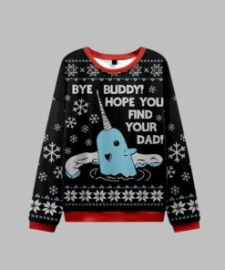 Alternative view of Bye Buddy Hope You Find Your Dad Ugly Sweater 2025 Christmas 