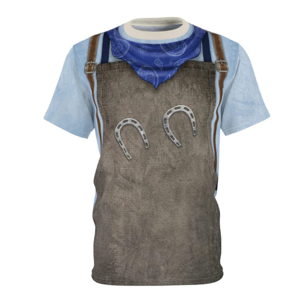 Cadaver Dans Horseshoe Apron Haunted Mansion Costume Shirt - Image 3