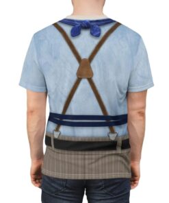 Alternative view of Cadaver Dans Horseshoe Apron Haunted Mansion Costume Shirt