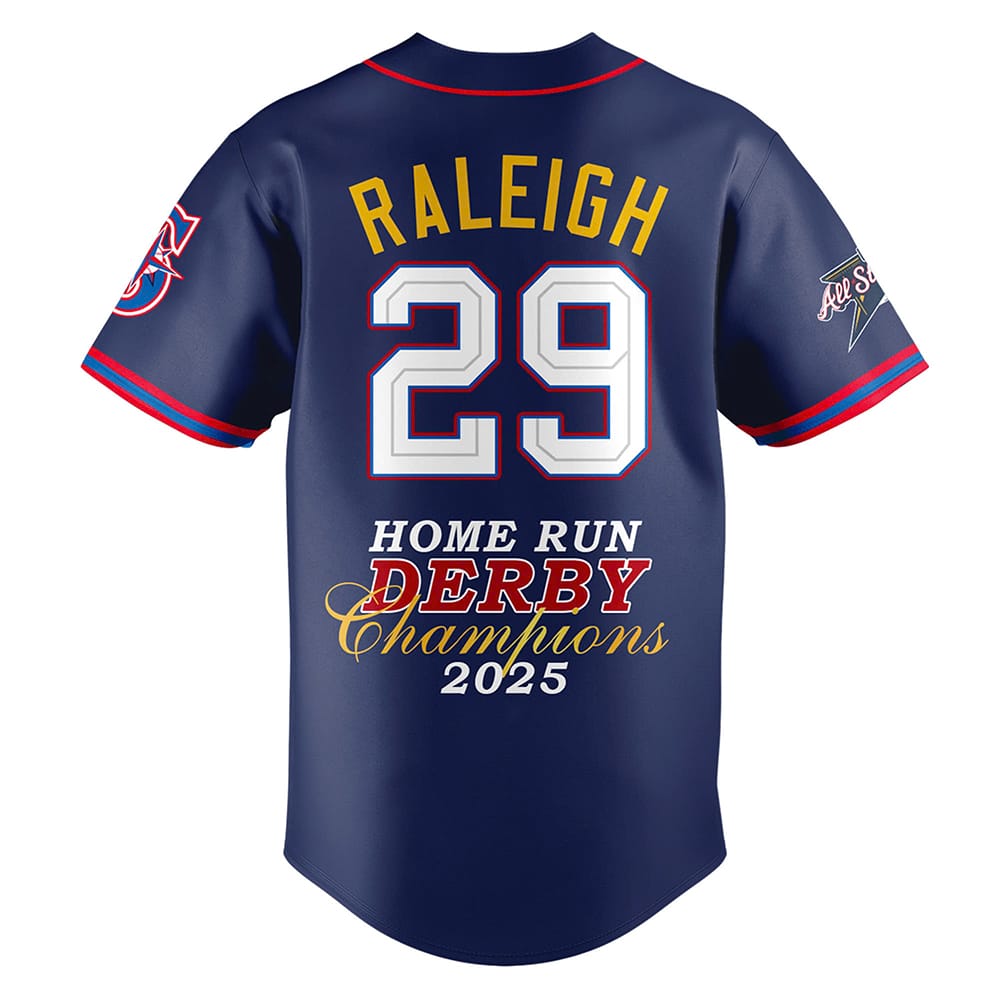 CAL Raleigh 2025 Home Runs Derby Champions Jersey - Image 3